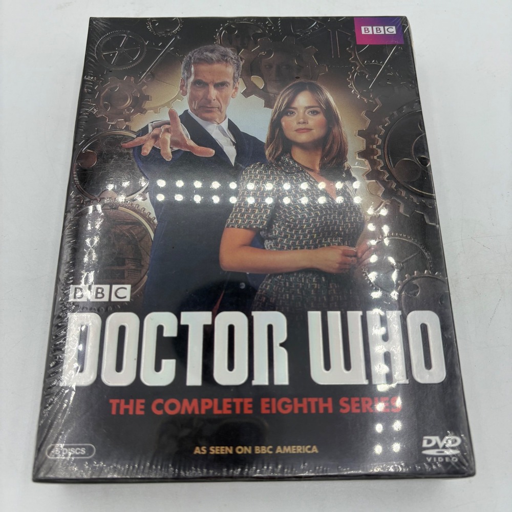 Doctor Who Complete Eighth Season‎ DVD Set Peter Capaldi Jenna Coleman BBC